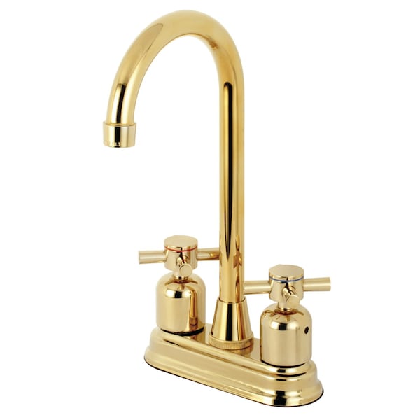 KB8492DX Concord Bar Faucet, Polished Brass